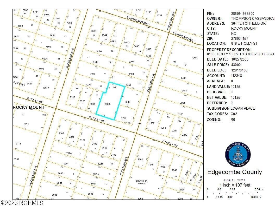 E Holly St, Rocky Mount, NC 27801