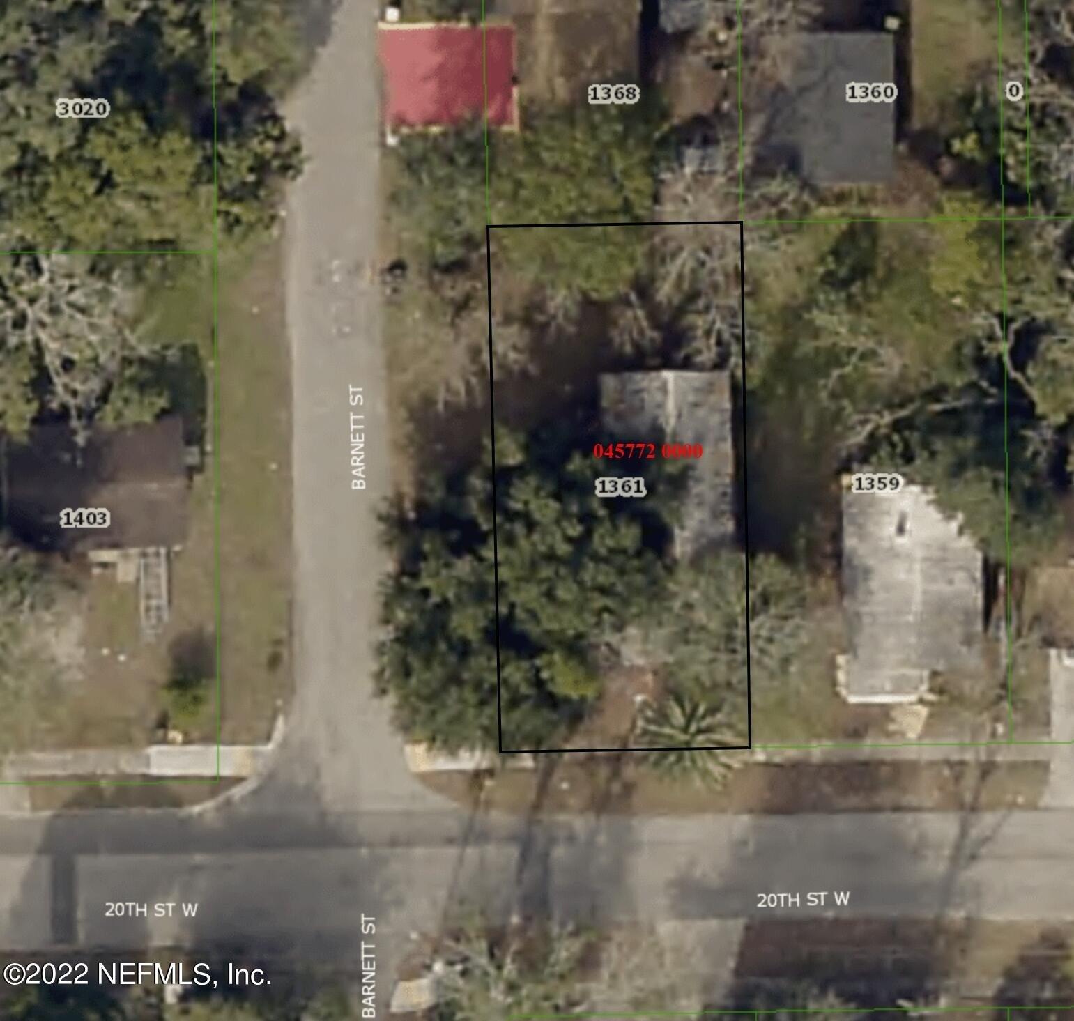 W 20th St, Jacksonville, FL 32209
