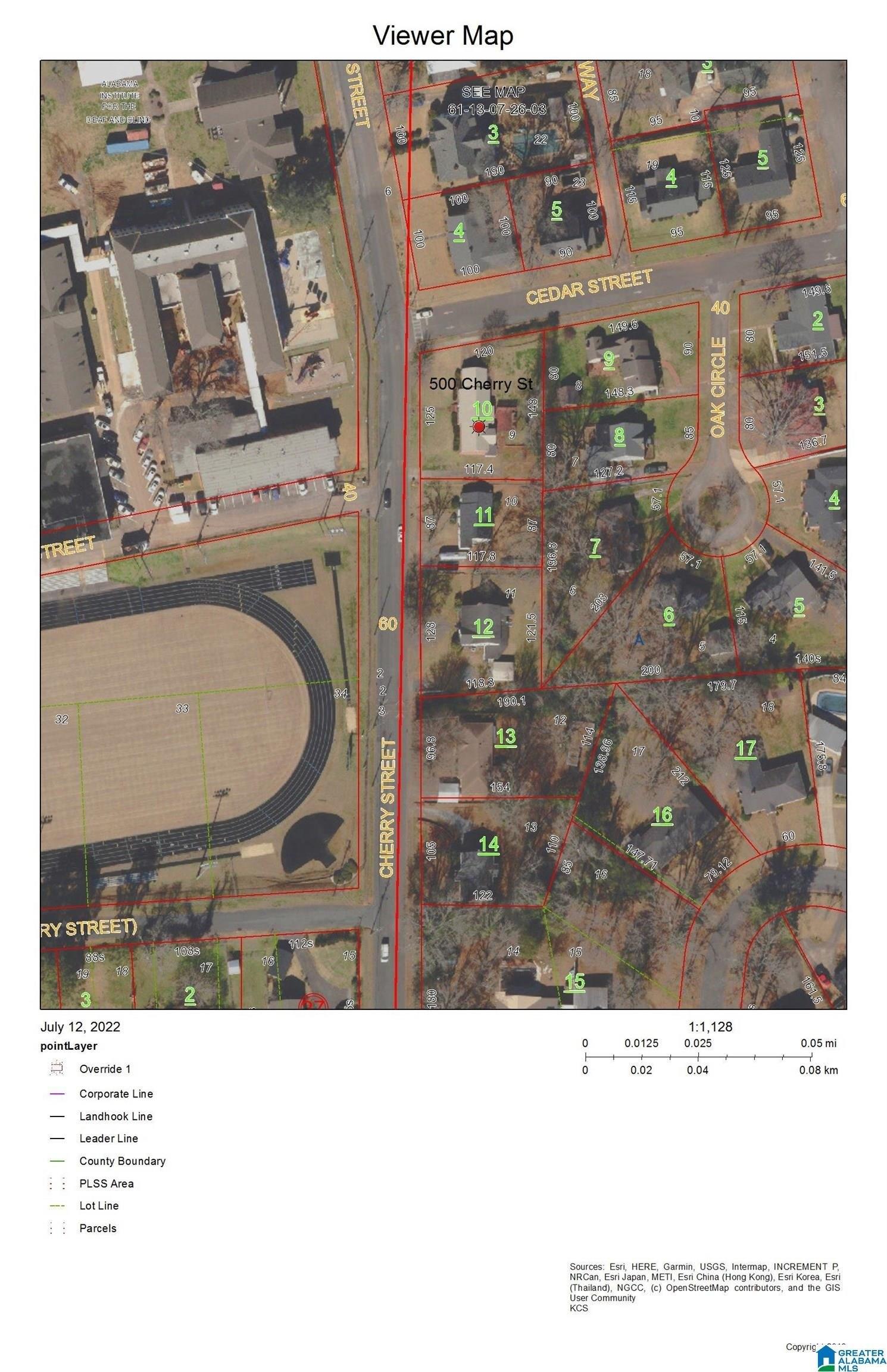 Cherry St, Talladega, AL 35160