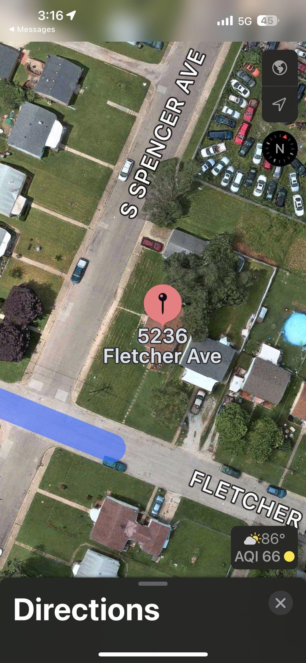Fletcher Ave, Indianapolis, IN 46219
