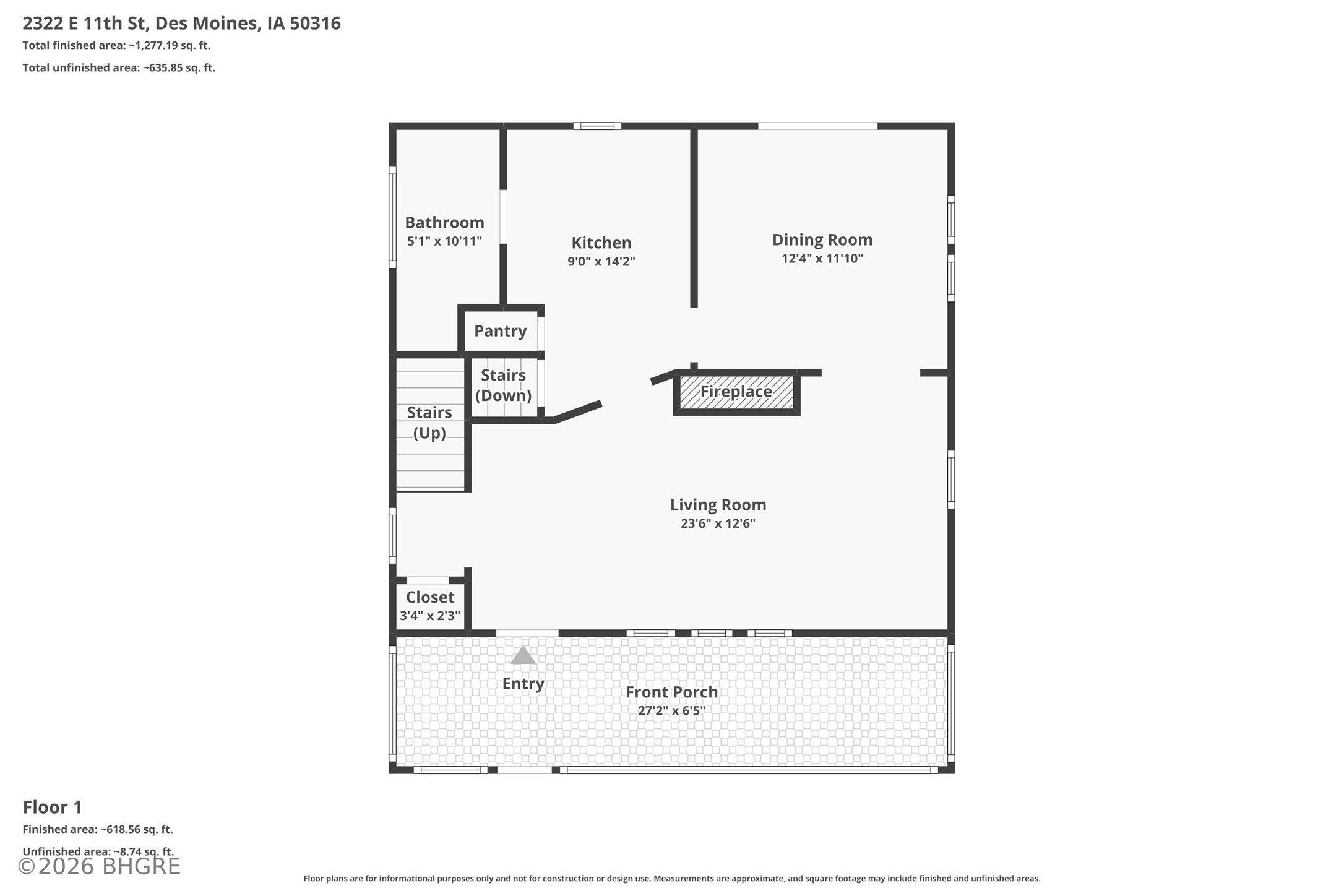 E 11th St, Des Moines, IA 50316