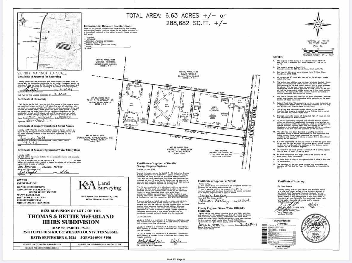 Burnett Rd, Mount Juliet, TN 37122