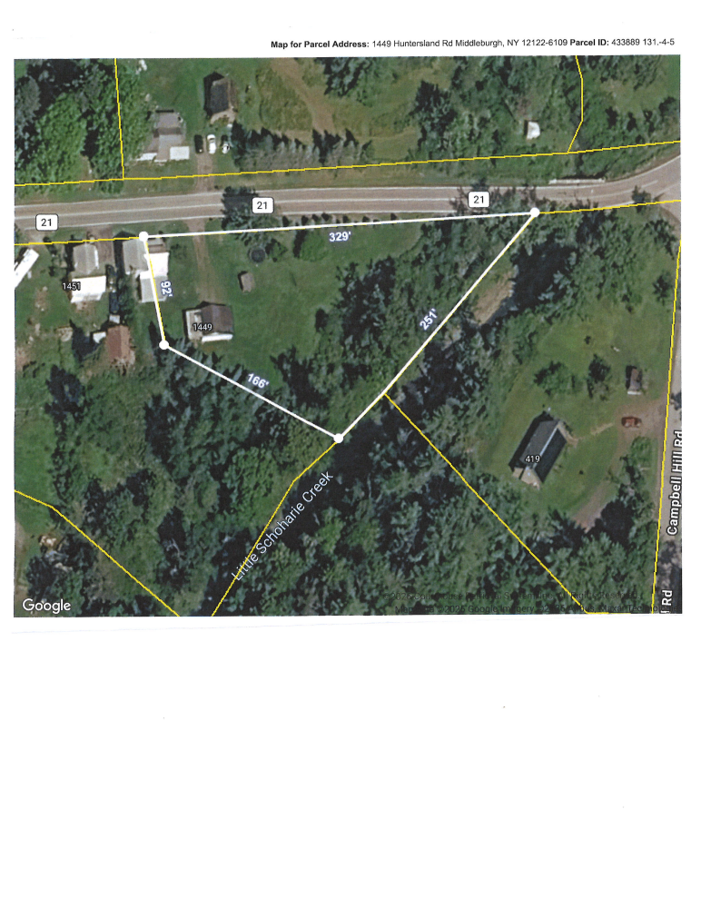 Huntersland Rd, Middleburgh, NY 12122