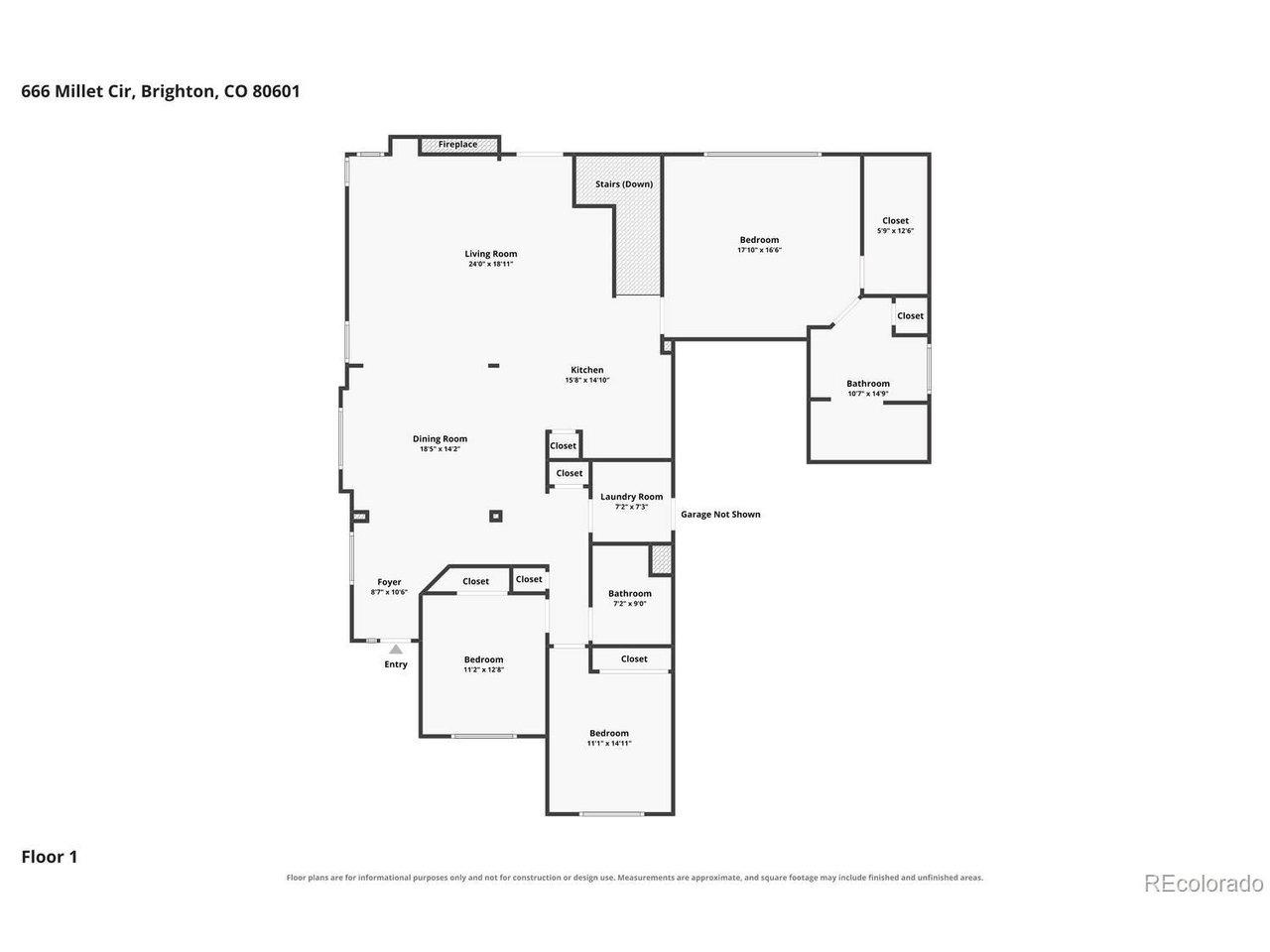 Millet Cir, Brighton, CO 80601