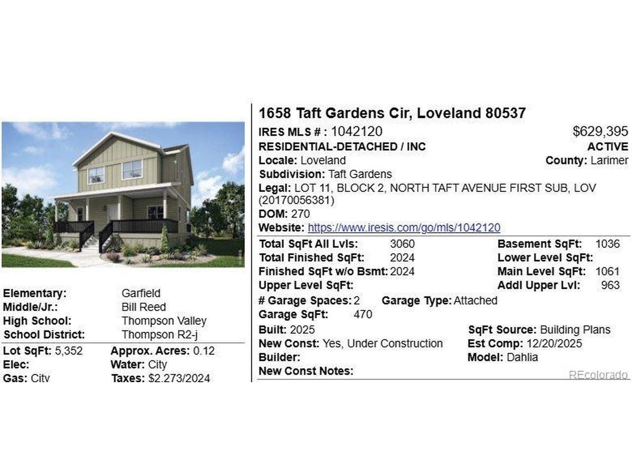 Gard Dr, Loveland, CO 80537