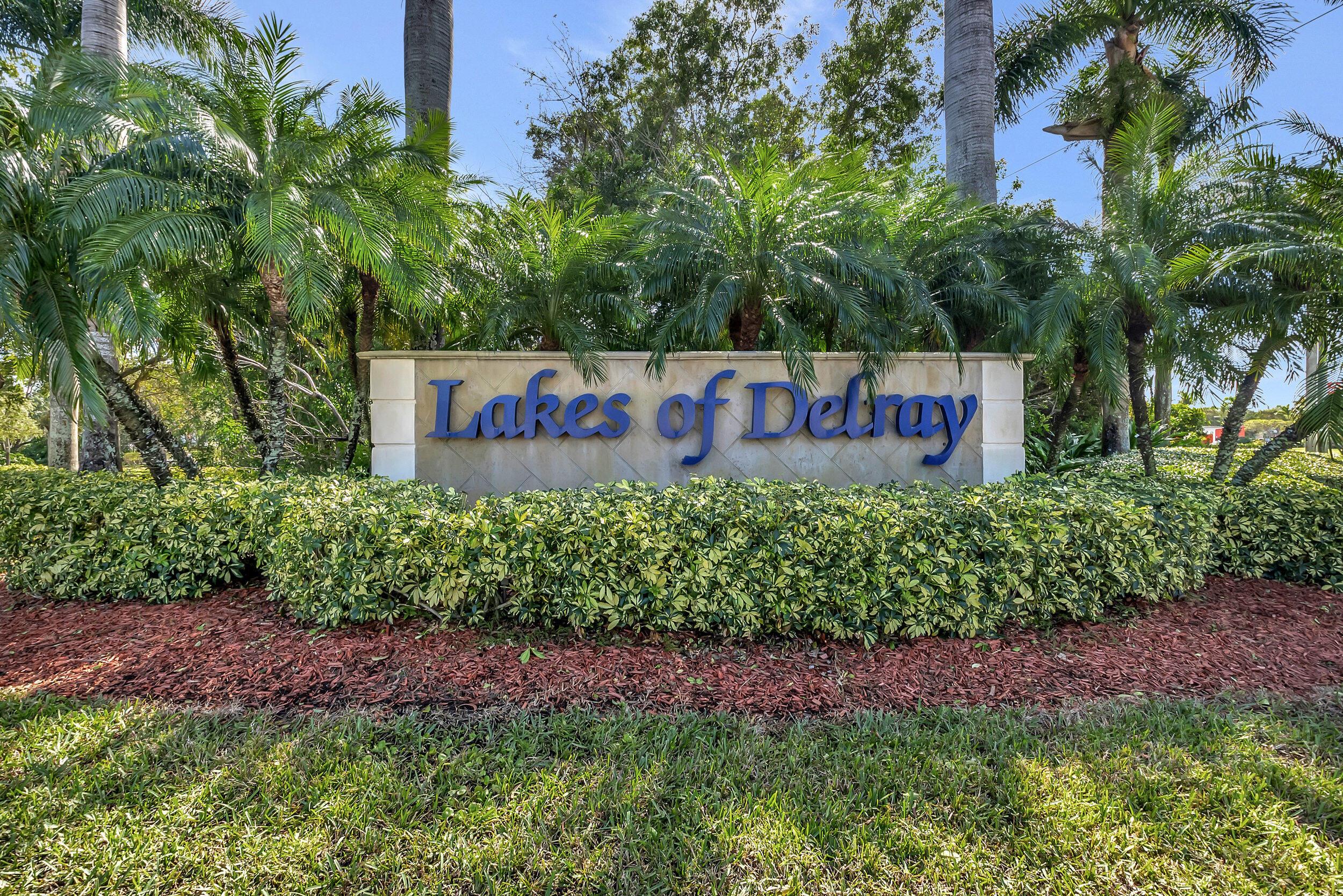 Lakes Of Delray Blvd, Delray Beach, FL 33484
