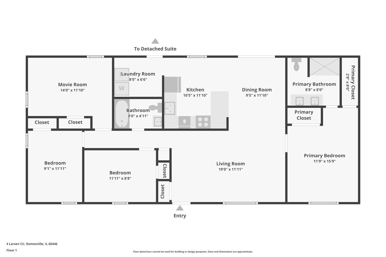 Larsen Cir, Romeoville, IL 60446