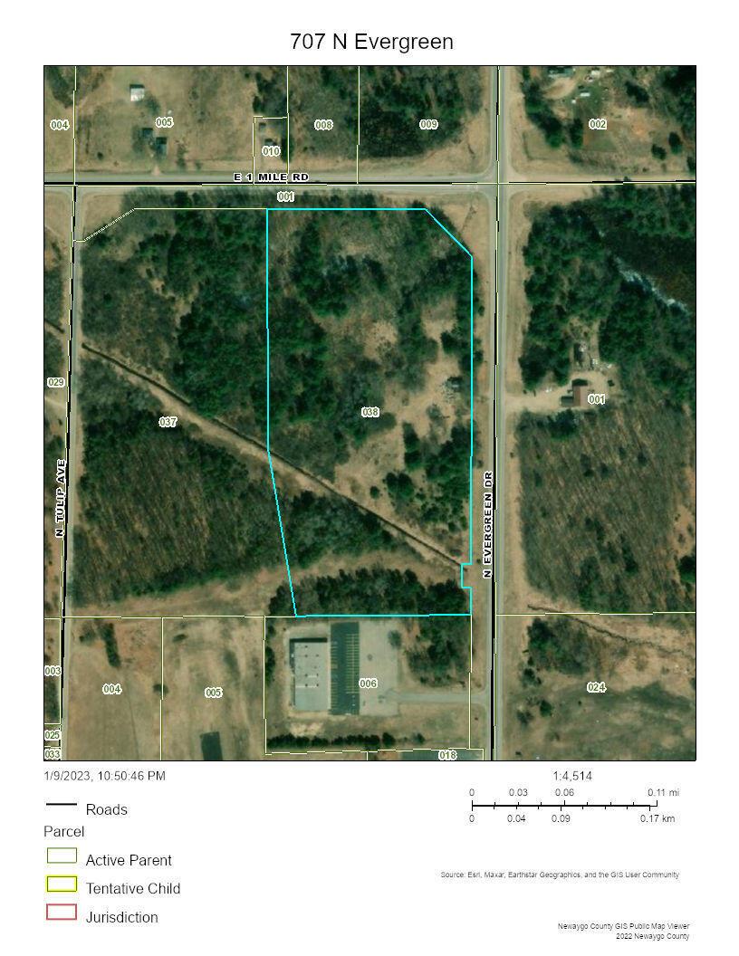 N Evergreen Dr, White Cloud, MI 49349
