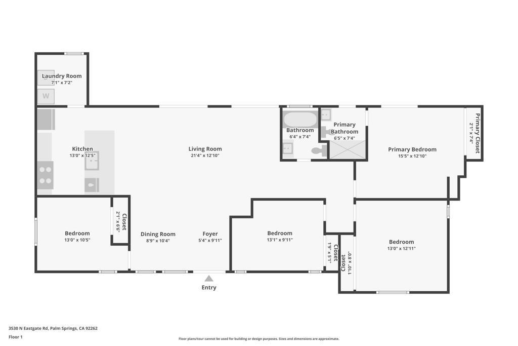 N Eastgate Rd, Palm Springs, CA 92262