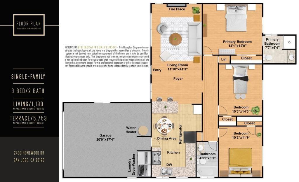 Homewood Dr, San Jose, CA 95128