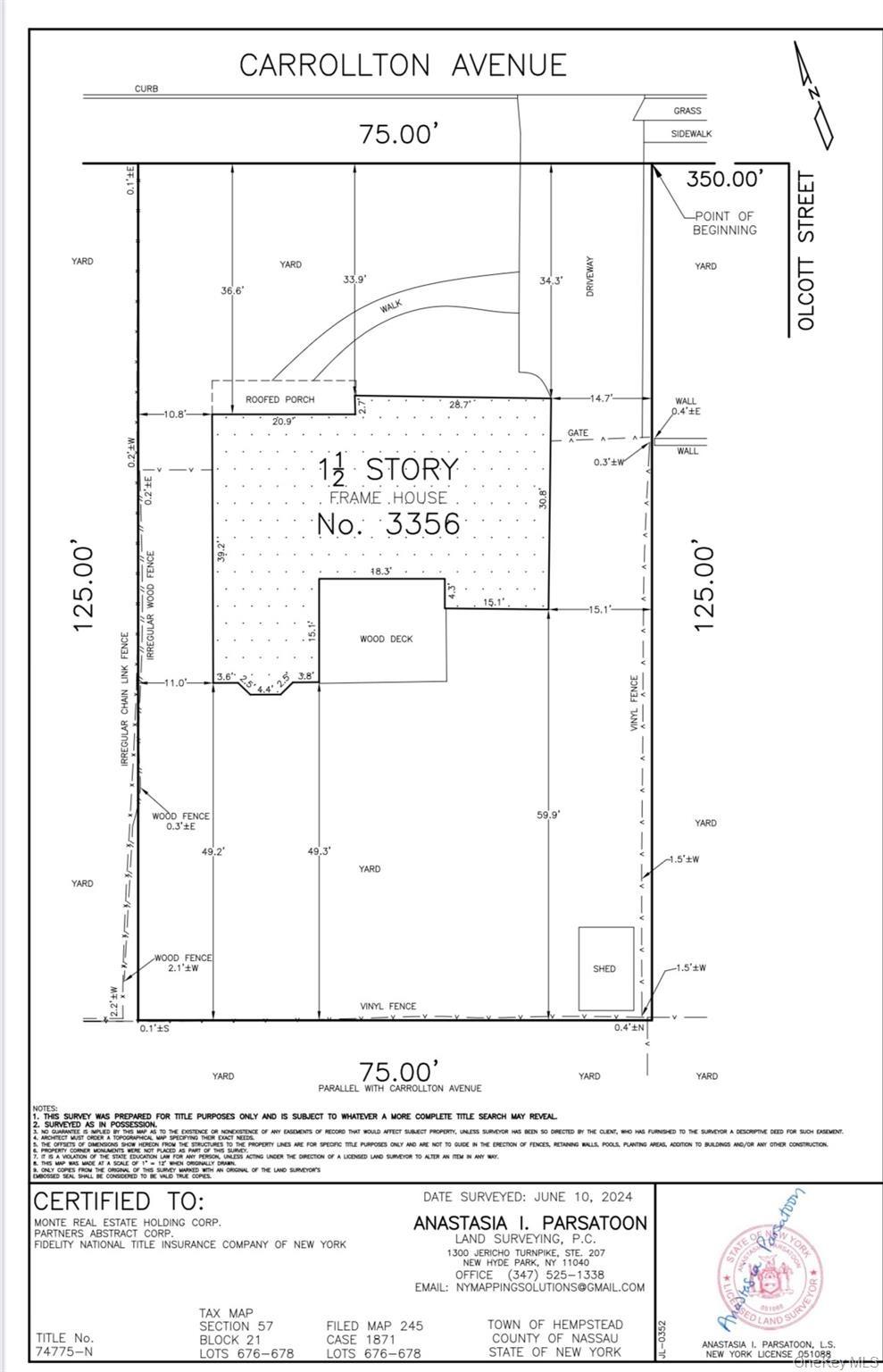 Carrollton Ave, Wantagh, NY 11793