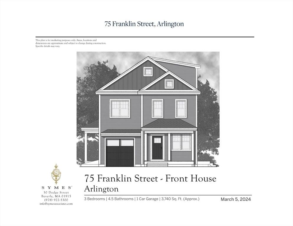 Franklin St, Arlington, MA 02474