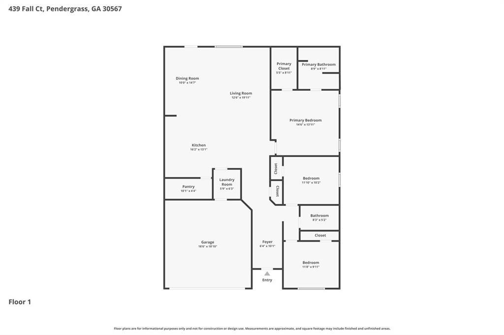 Fall Ct, Pendergrass, GA 30567