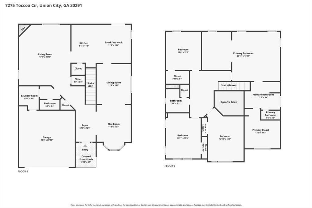 Toccoa Cir, South Fulton, GA 30291