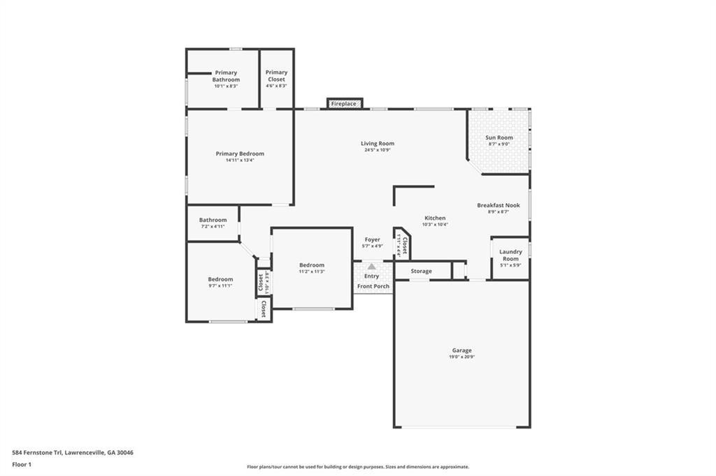 Fernstone Trl, Lawrenceville, GA 30046