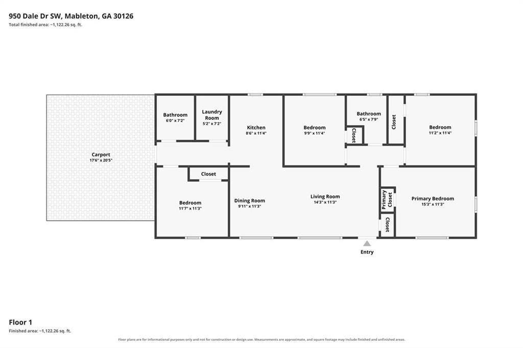 Dale Dr Sw, Mableton, GA 30126
