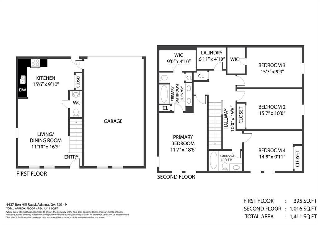 Ben Hill Rd, East Point, GA 30349