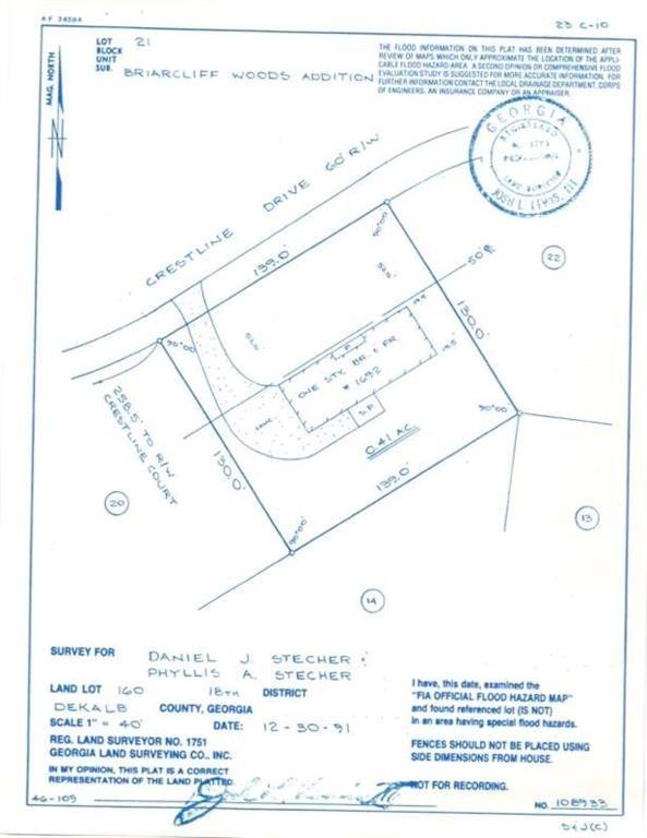 Crestline Dr Ne, Atlanta, GA 30345