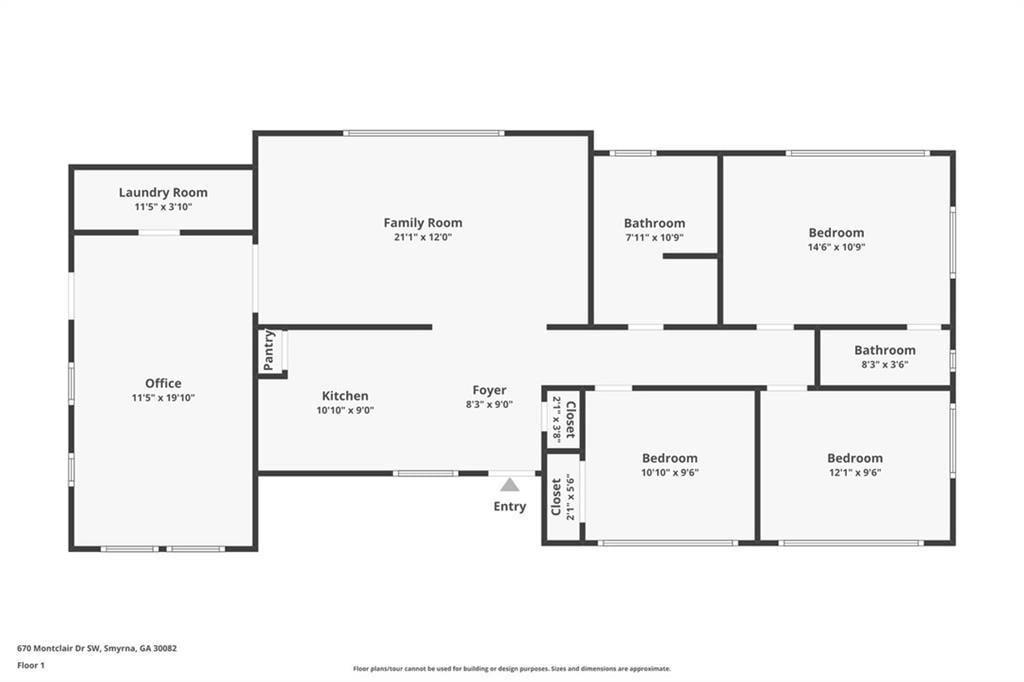 Montclair Dr Sw, Smyrna, GA 30082