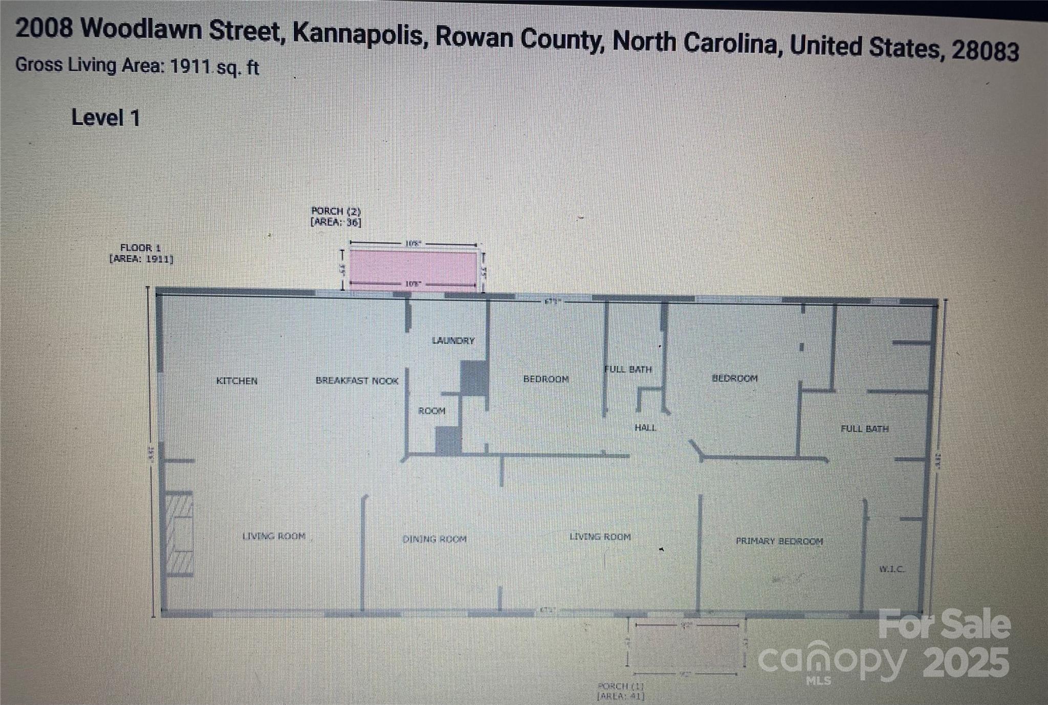 Woodlawn St, Kannapolis, NC 28083