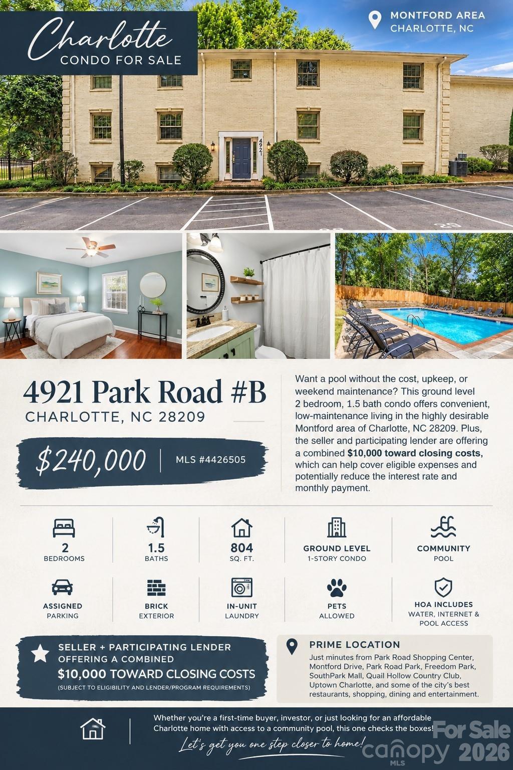 Park Rd, Charlotte, NC 28209