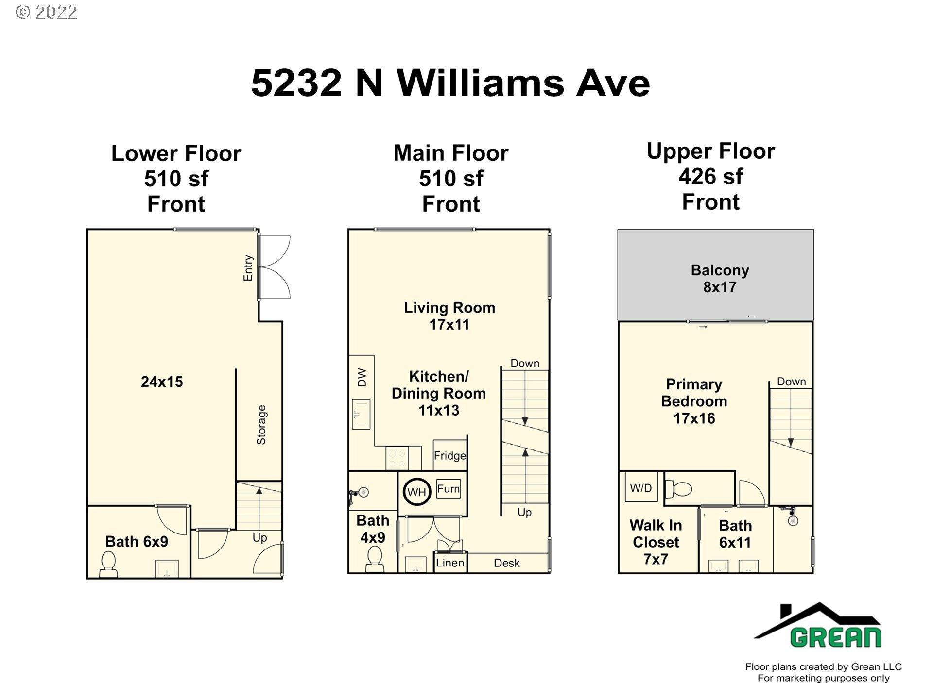 N Williams Ave, Portland, OR 97217