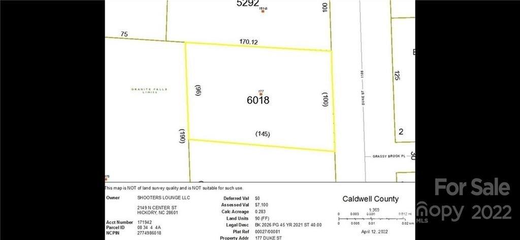Duke St, Granite Falls, NC 28630