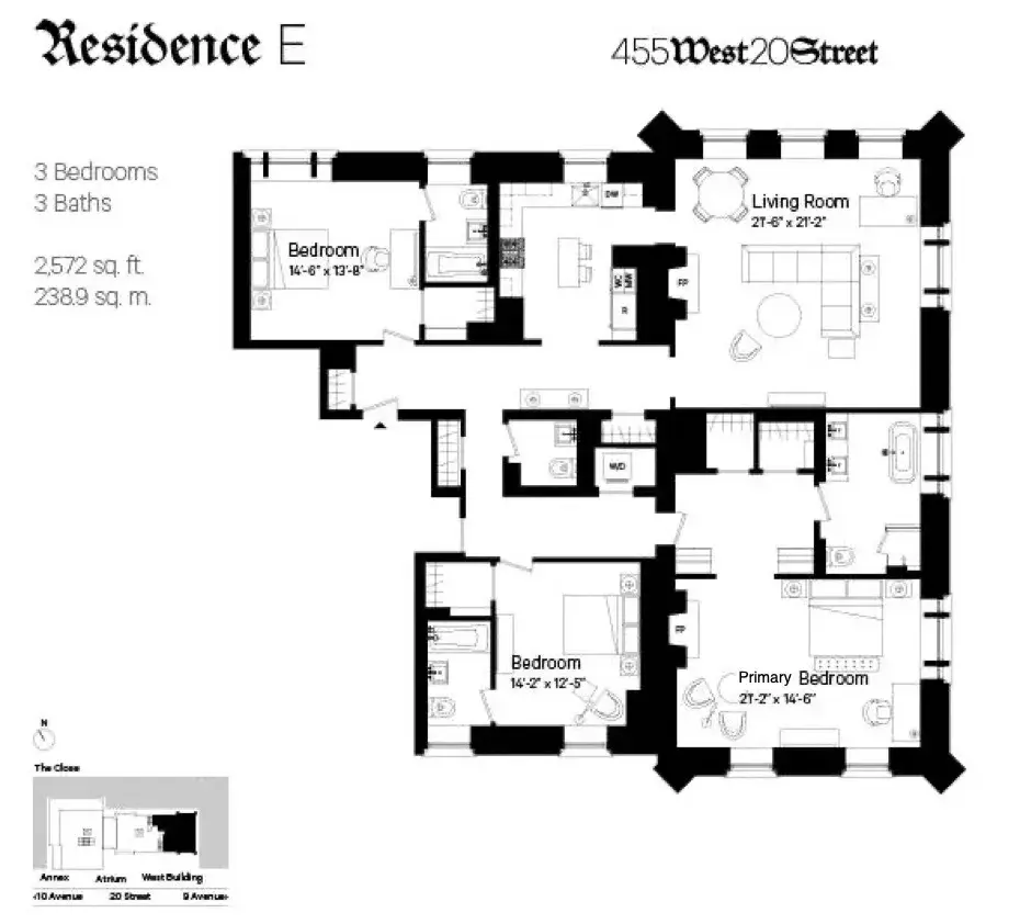 W 20th St, New York, NY 10011