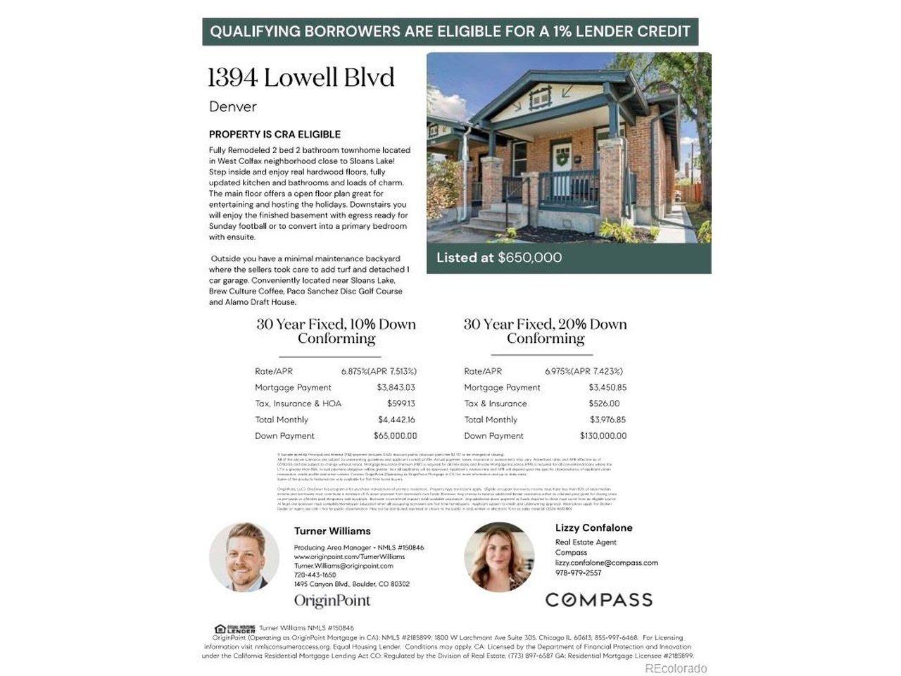 Lowell Blvd, Denver, CO 80204