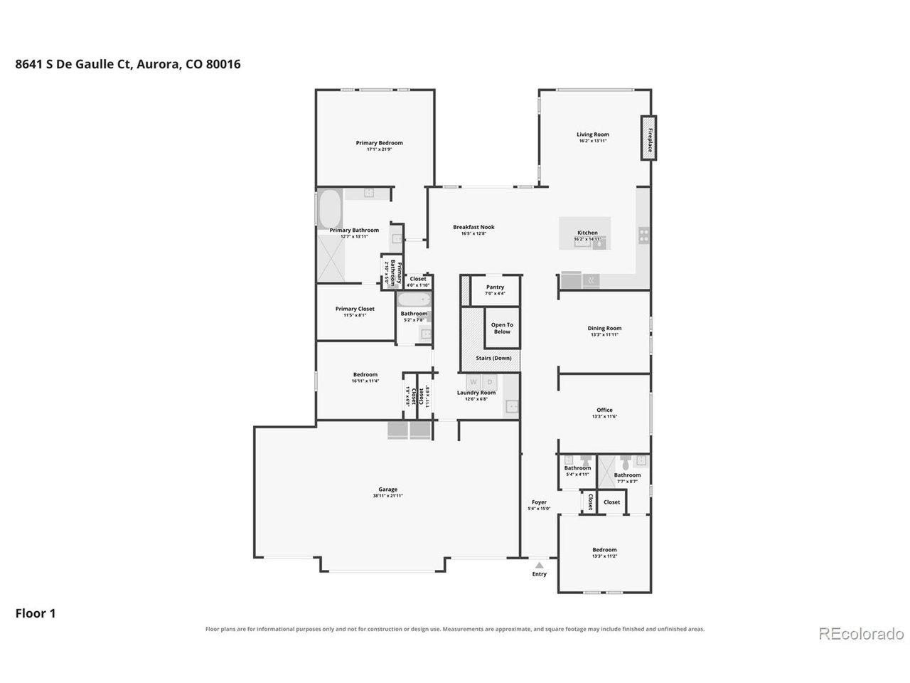 S De Gaulle Ct, Aurora, CO 80016