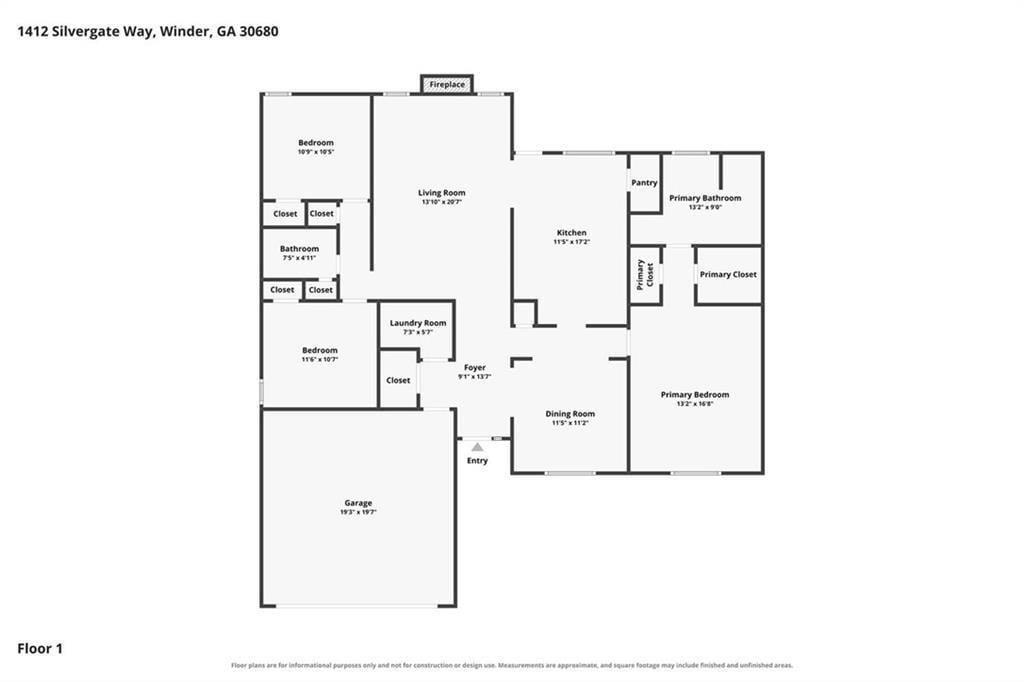 Silvergate Way, Winder, GA 30680