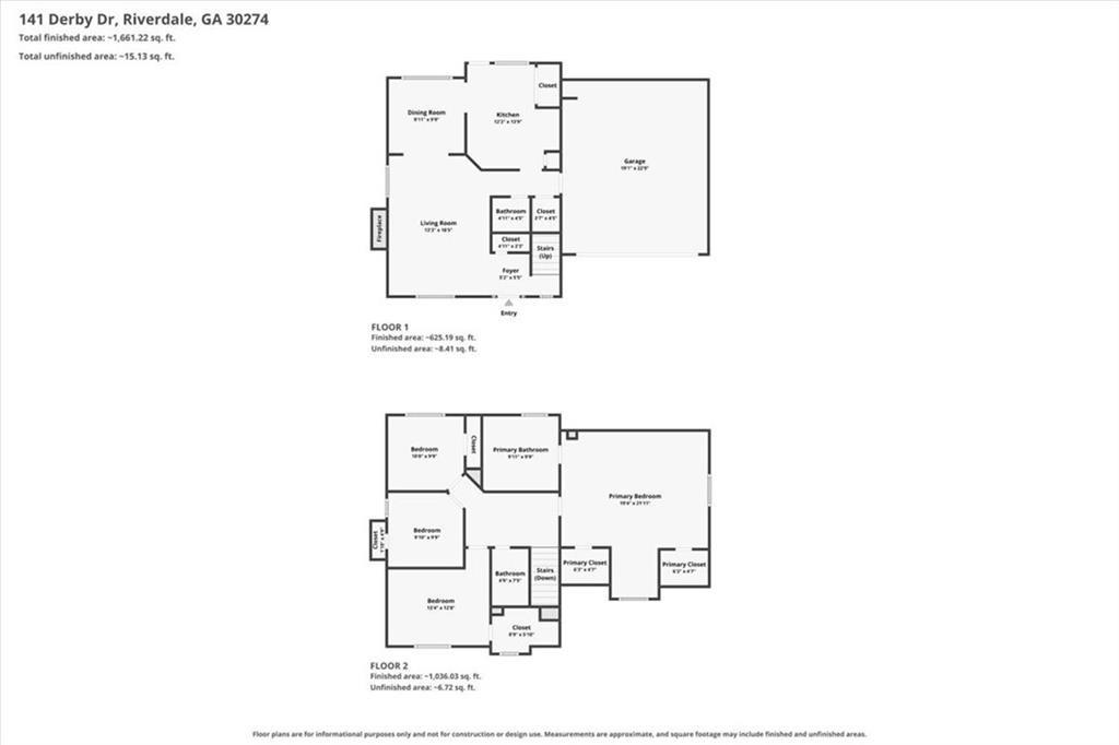 Derby Dr, Riverdale, GA 30274