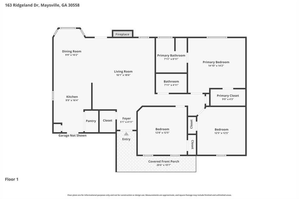 Ridgeland Dr, Maysville, GA 30558