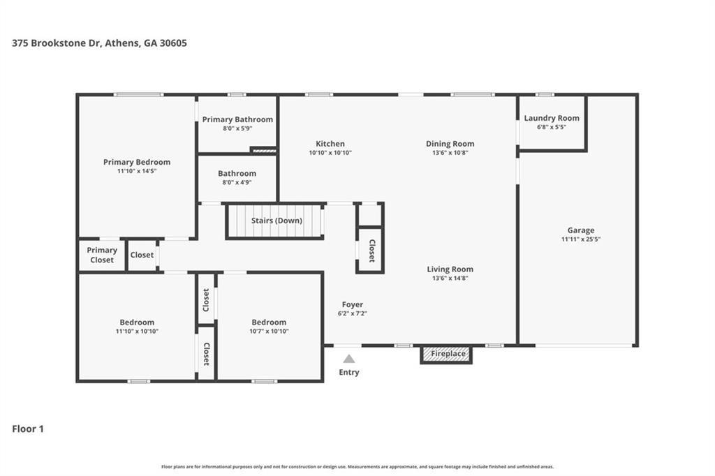 Brookstone Dr, Athens, GA 30605